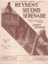 Jonny Heykens Second Serenade used sheet music