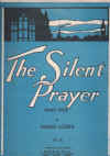 A Silent Prayer (The Silent Prayer) used sheet music