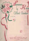 Summer Roses used sheet music