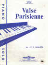 Valse Parisienne Waltz used sheet music