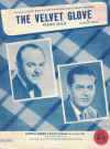 The Velvet Glove used sheet music