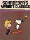 Peanuts Piano Course Schroeder's Favorite Classics Volume Two compiled and edited by John Welch 
used book for sale in Australian second hand music shop