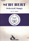 Schubert Selected Songs Volume 1A Medium piano songbook