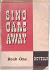Sing Care Away Book One Piano Edition used songbook for sale