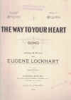 The Way To Your Heart (1925) sheet music