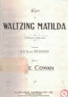 Waltzing Matilda sheet music