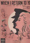 When I Return To You (After The War Is Over) used sheet music