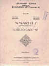 Amarilli (Amaryllis) (1909) sheet music