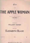 The Apple Woman used sheet music
