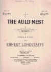 The Auld Nest (in E flat) (1922) sheet music