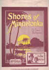 Shores Of Minnetonka 1921 sheet music