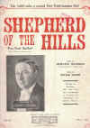 Shepherd Of The Hills 1927 sheet music