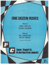 One Dozen Roses sheet music
