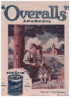Overalls (1920) sheet music