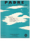 Padre 1958 sheet music