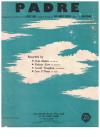 Padre 1958 sheet music