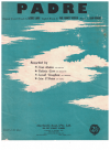 Padre 1958 used sheet music