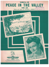 There'll Be Peace In The Valley For Me used sheet music