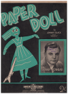Paper Doll sheet music