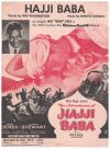 Hajji Baba 1954 used sheet music
