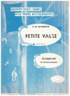 Petite Valse for Trombone and Piano by G W Lotzenhiser used original sheet music score for solo baritone (B.C.) with piano accompaniment 
Belwin Solo Series For Wind Instruments No.246 for sale in Australian second hand music shop