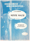 Petite Valse for Trombone and Piano