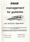 Pain Management For Guitarists An Holistic Approach by Patrick Curley Lenny Curley used guitar method book for sale in Australian second hand music shop