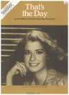 That's The Day (1980) sheet music