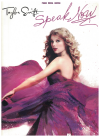 Taylor Swift Speak Now PVG songbook (2010) ISBN 9781617803666 HL00307210 used song book for sale in Australian second hand music shop
