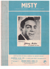 Misty used sheet music