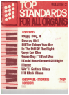 Top Standards For All Organs Volume 2 organ songbook arranged by Bert Brewis used organ music book for sale in Australian second hand music shop
