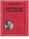 Pretending (1946) sheet music