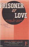 Prisoner Of Love (1931) sheet music
