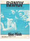 Randy used sheet music