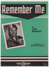 Remember Me (1945) sheet music