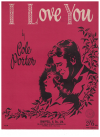 I Love You from 'Mexican Hayride' (1944) sheet music