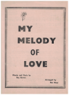 My Melody Of Love used sheet music