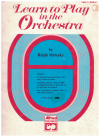 Learn To Play In The Orchestra Viola I Book 2 by Ralph Matesky (1973) used viola method book for sale in Australian second hand music shop