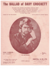The Ballad Of Davy Crockett Theme sheet music