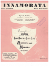 Innamorata used sheet music