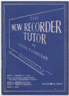 The New Recorder Tutor Book 2 Descant (or Tenor) by Stephen F Goodyear (1957) used recorder method book for sale in Australian second hand music shop