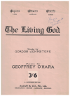 The Living God 1920  sheet music
