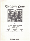 The Lord's Prayer (1935) sheet music