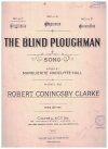 The Blind Ploughman (1913) sheet music