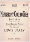 Nearer, My God, To Thee (1930) sheet music