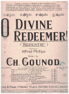 O Divine Redeemer! ('Repentir') sheet music