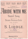 Abide With Me sheet music