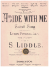Abide With Me sheet music