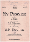 My Prayer (1919) sheet music