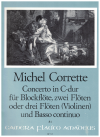 Michel Corrette: Concerto in C-dur for recorder